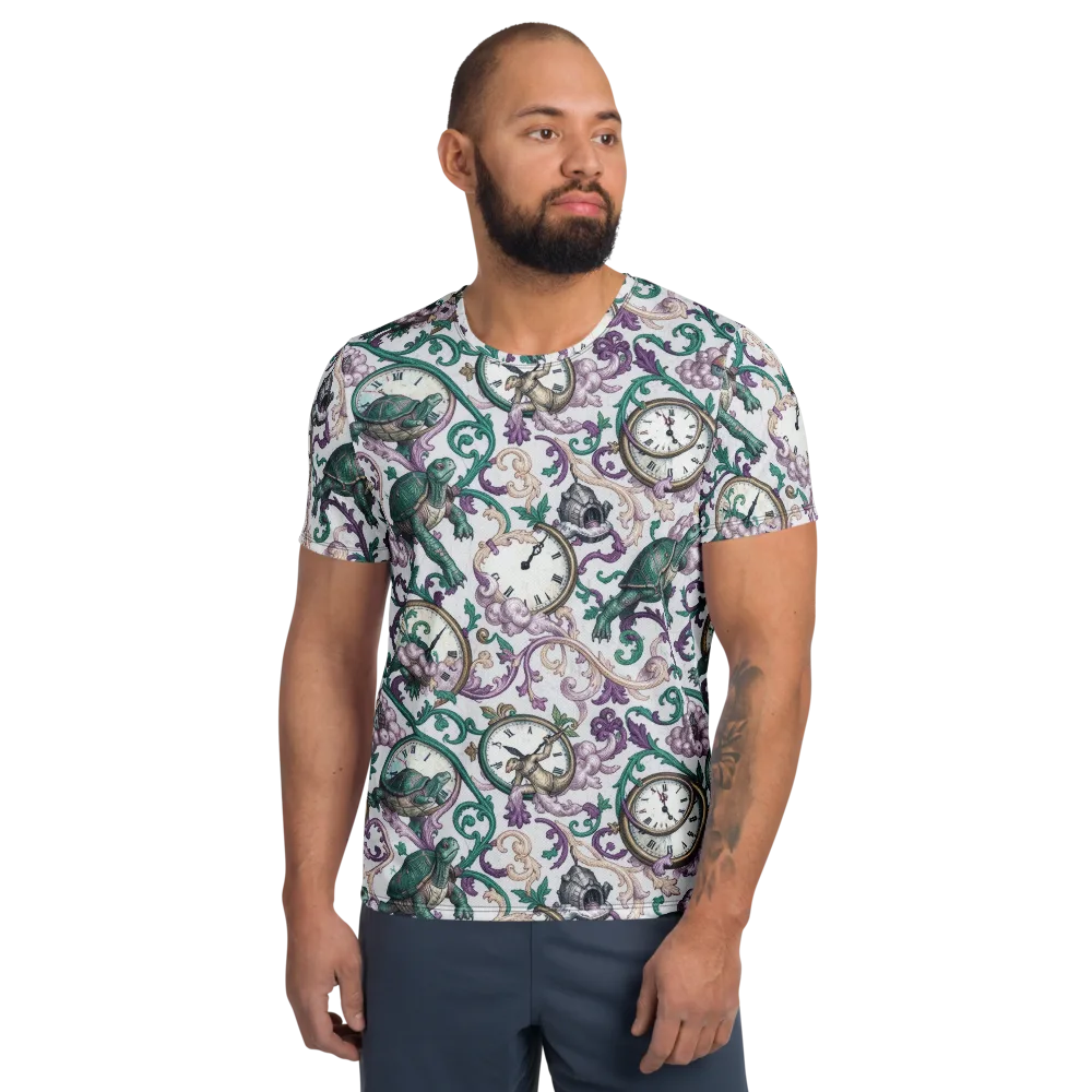 Chronicle Garden on Men's Athletic T-Shirt — Front