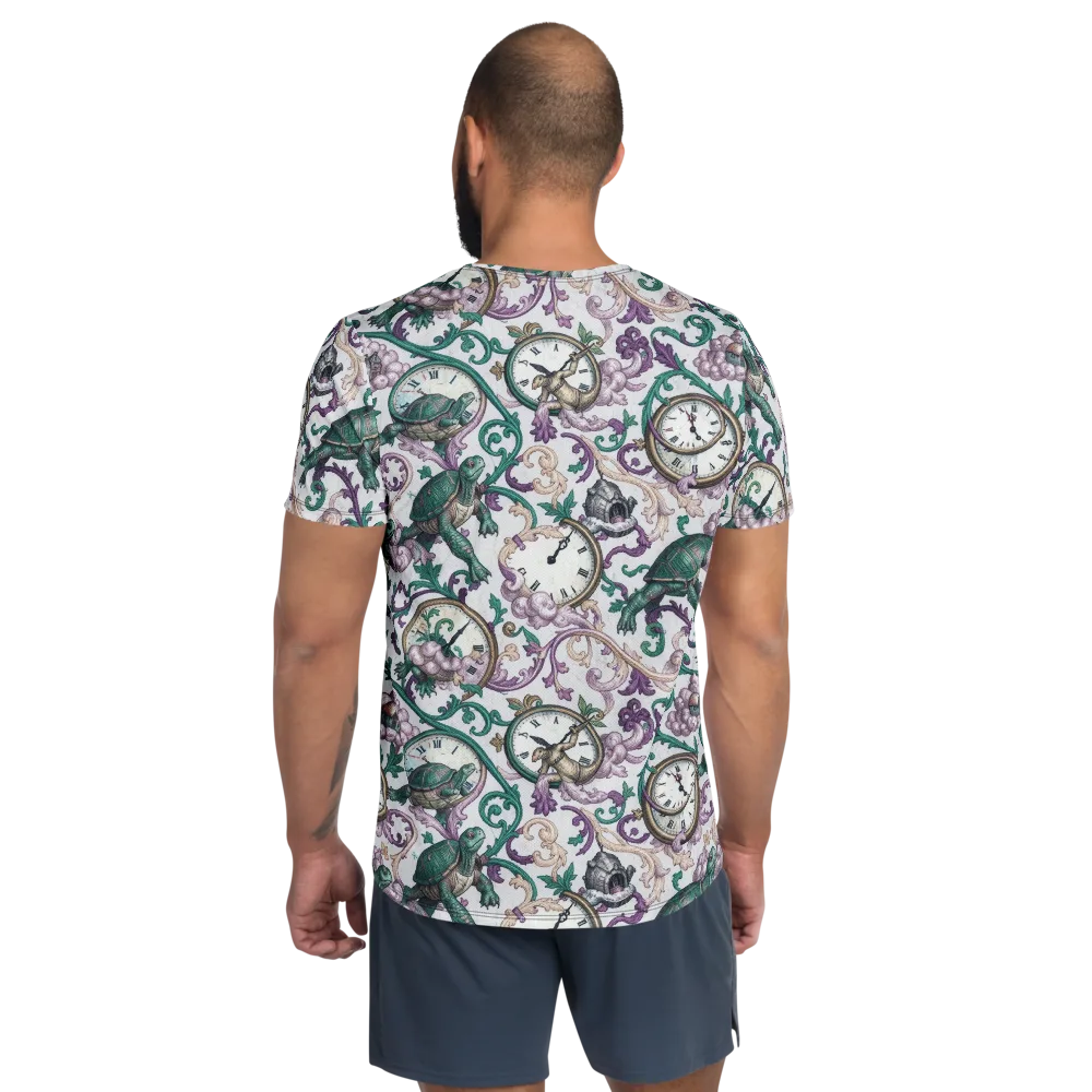 Chronicle Garden on Men's Athletic T-Shirt — Back