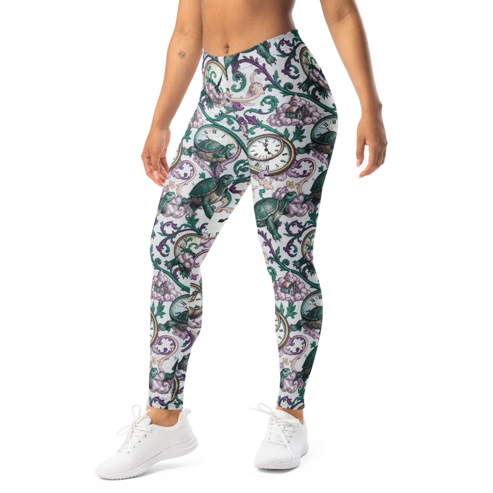 Chronicle Garden on Leggings — Left Front
