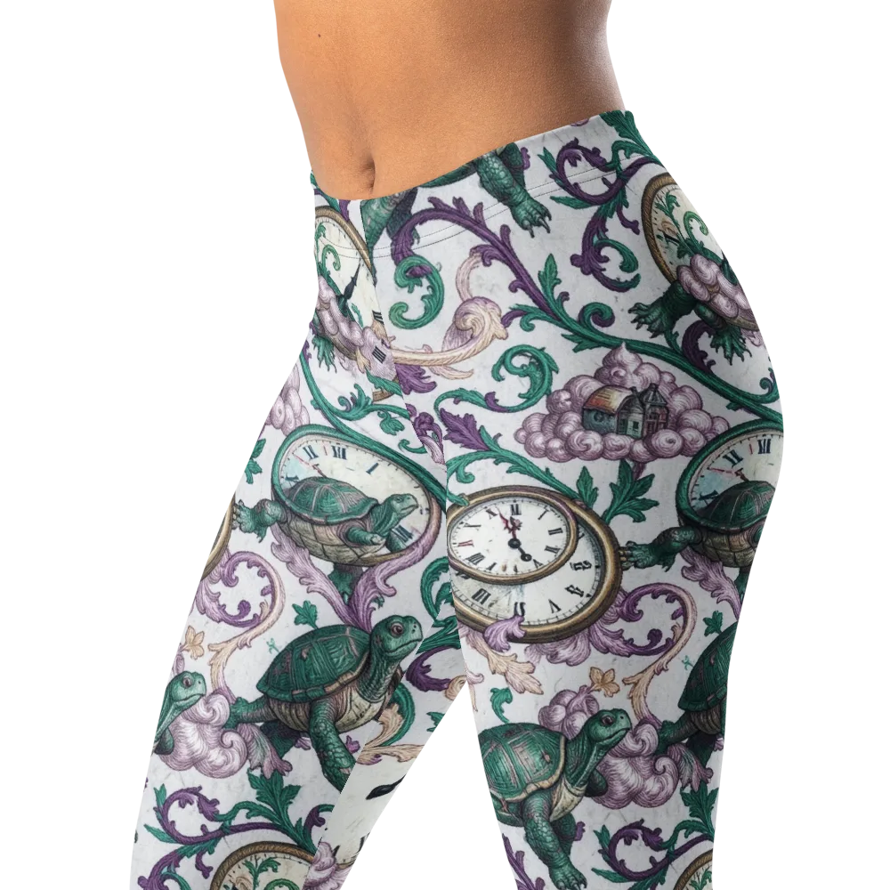 Chronicle Garden on Leggings — Left Front