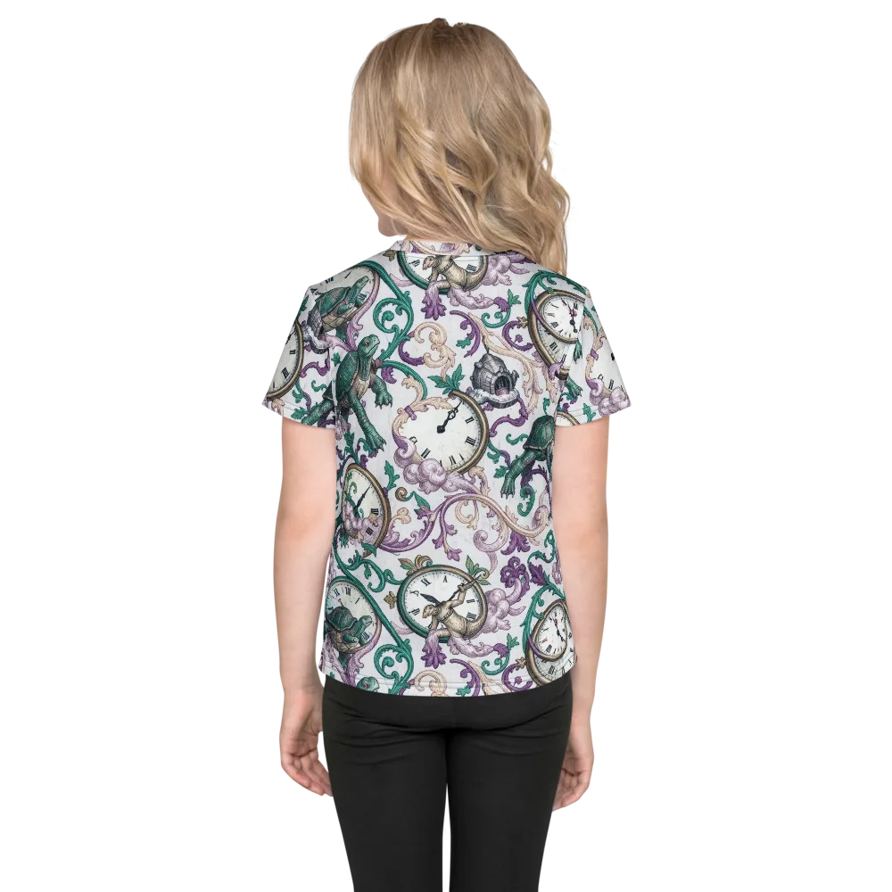 Chronicle Garden on Kids Crew Neck T-Shirt — Back