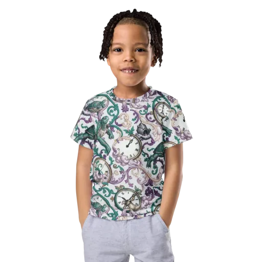 Chronicle Garden on a Kids Crew Neck T-Shirt