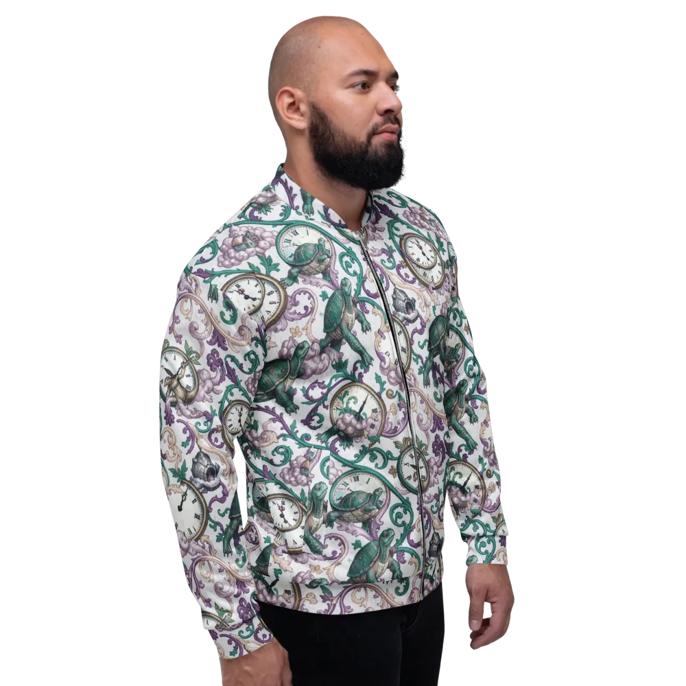 Chronicle Garden on Bomber Jacket — Right