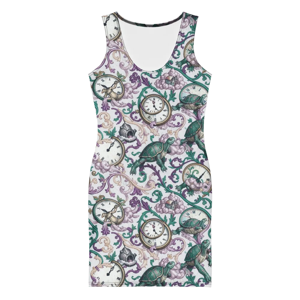 Chronicle Garden on Bodycon Dress — Front