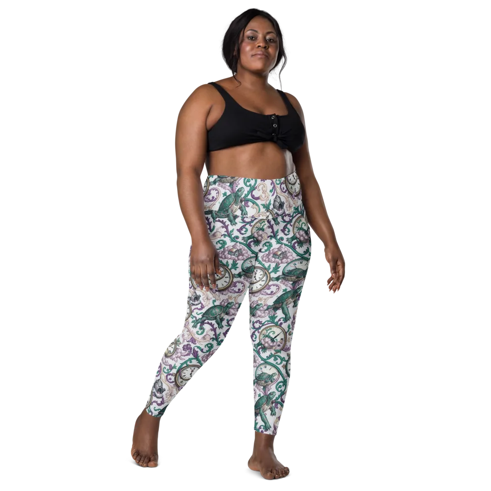 Chronicle Garden on Leggings with Pockets — Front