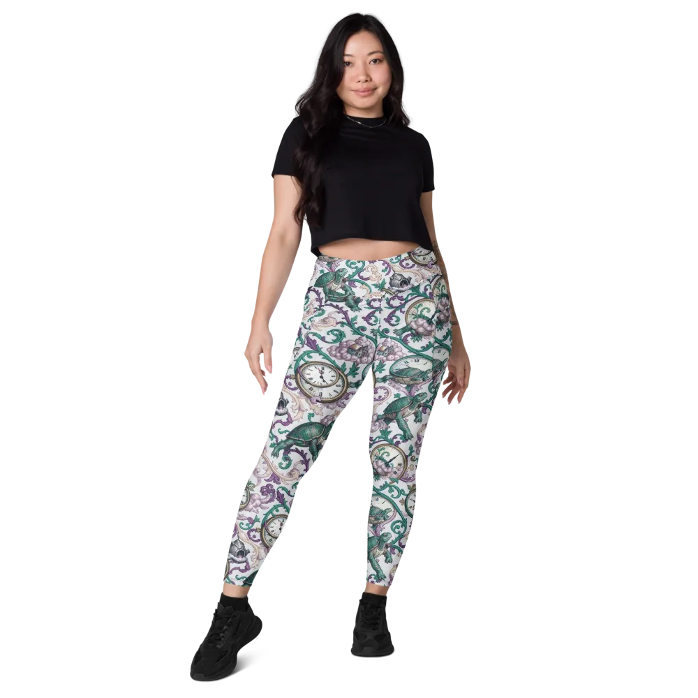 Chronicle Garden on Leggings with Pockets — Front