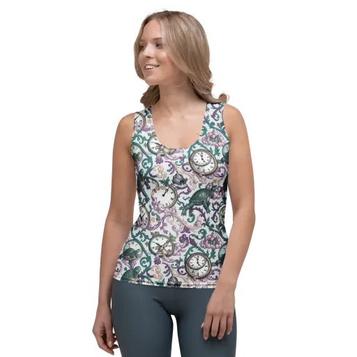 Chronicle Garden on a Women's Tank Top