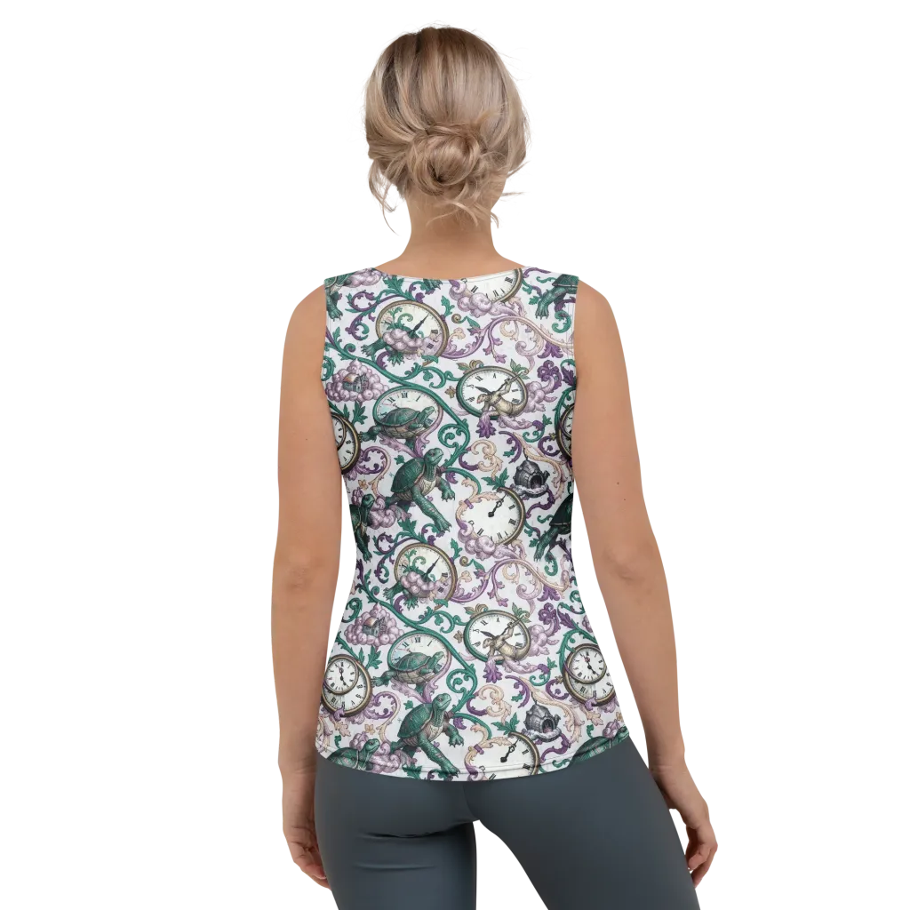 Chronicle Garden on Women's Tank Top — Back
