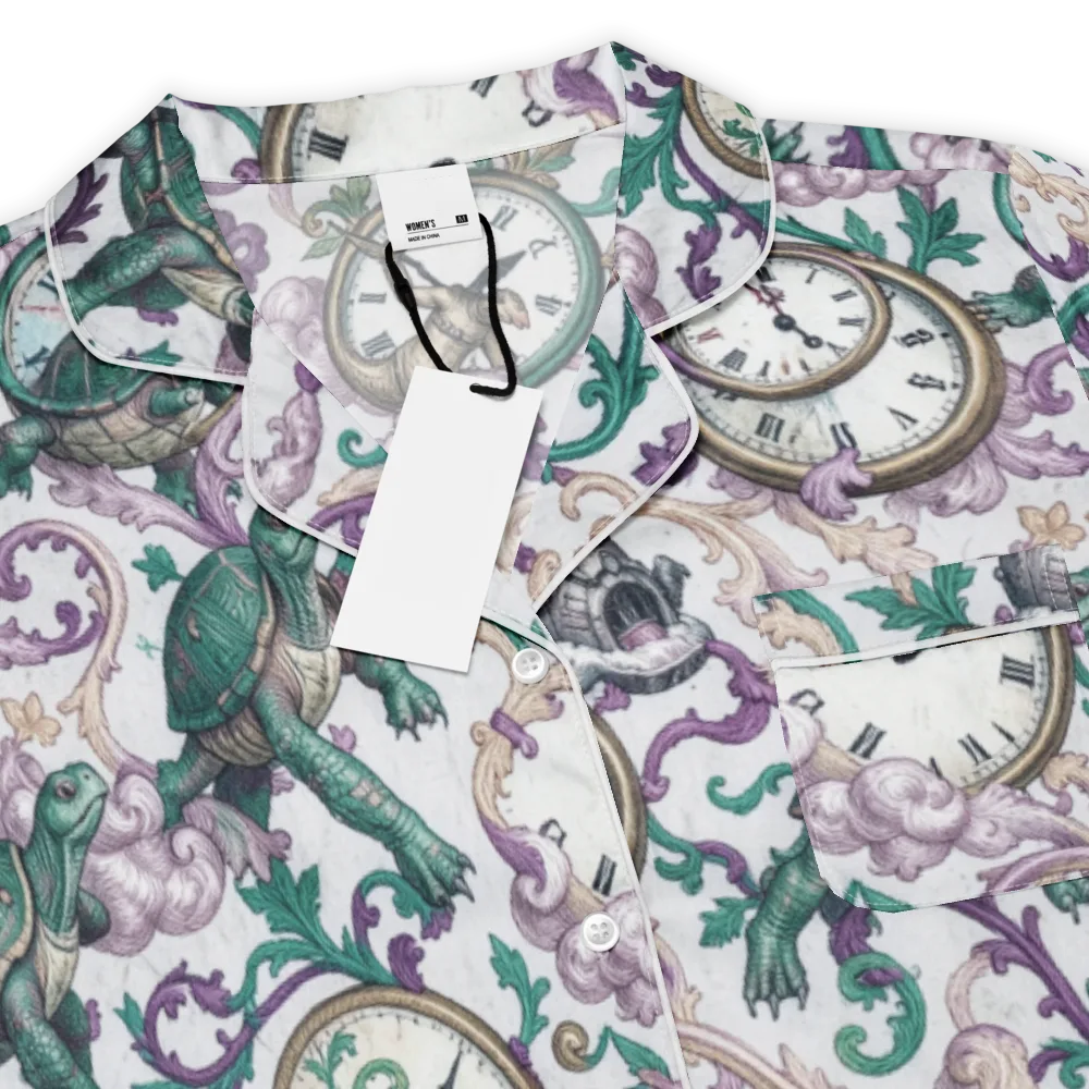 Chronicle Garden on Women's Short Sleeve Pajama Top — Product details