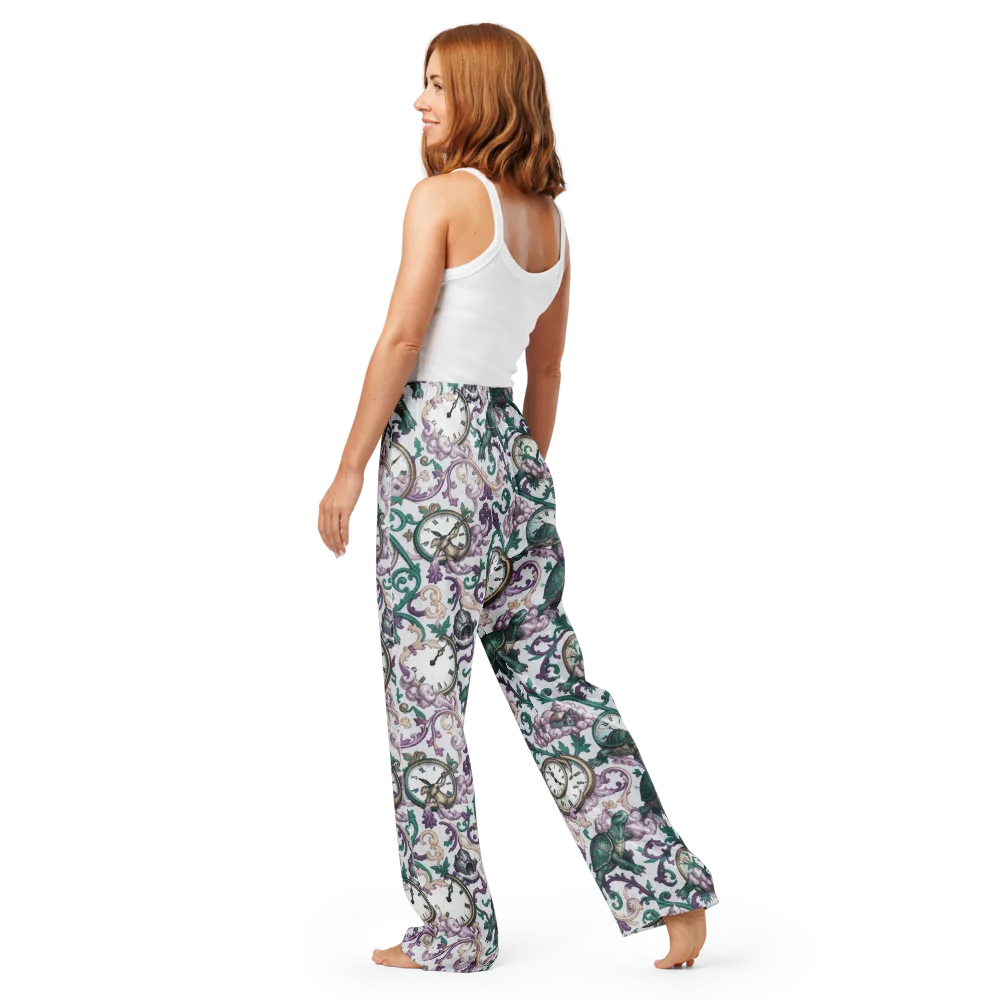 Chronicle Garden on Women's Pajama Pants — Back