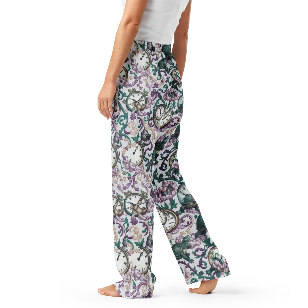 Chronicle Garden on Women's Pajama Pants — Left