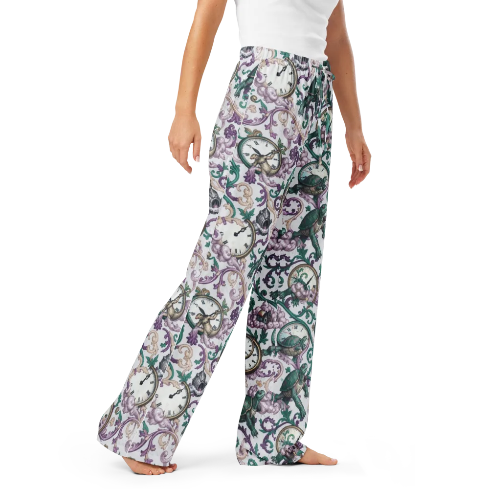 Chronicle Garden on Women's Pajama Pants — Right Front