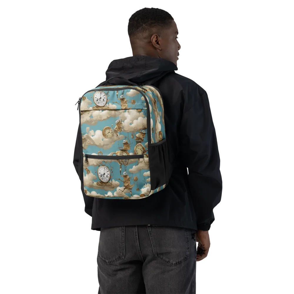 Cloudwork Clockwork on Utility Backpack — Back