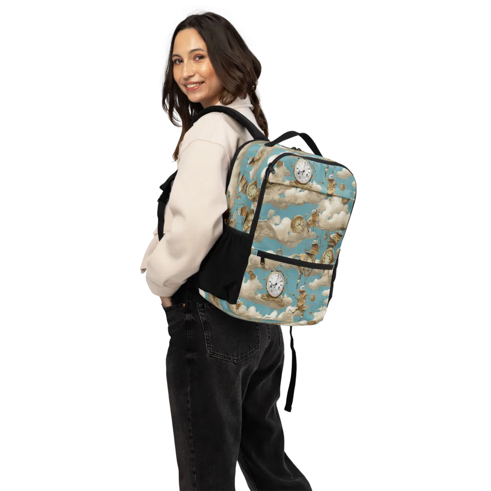 Cloudwork Clockwork on Utility Backpack — Back
