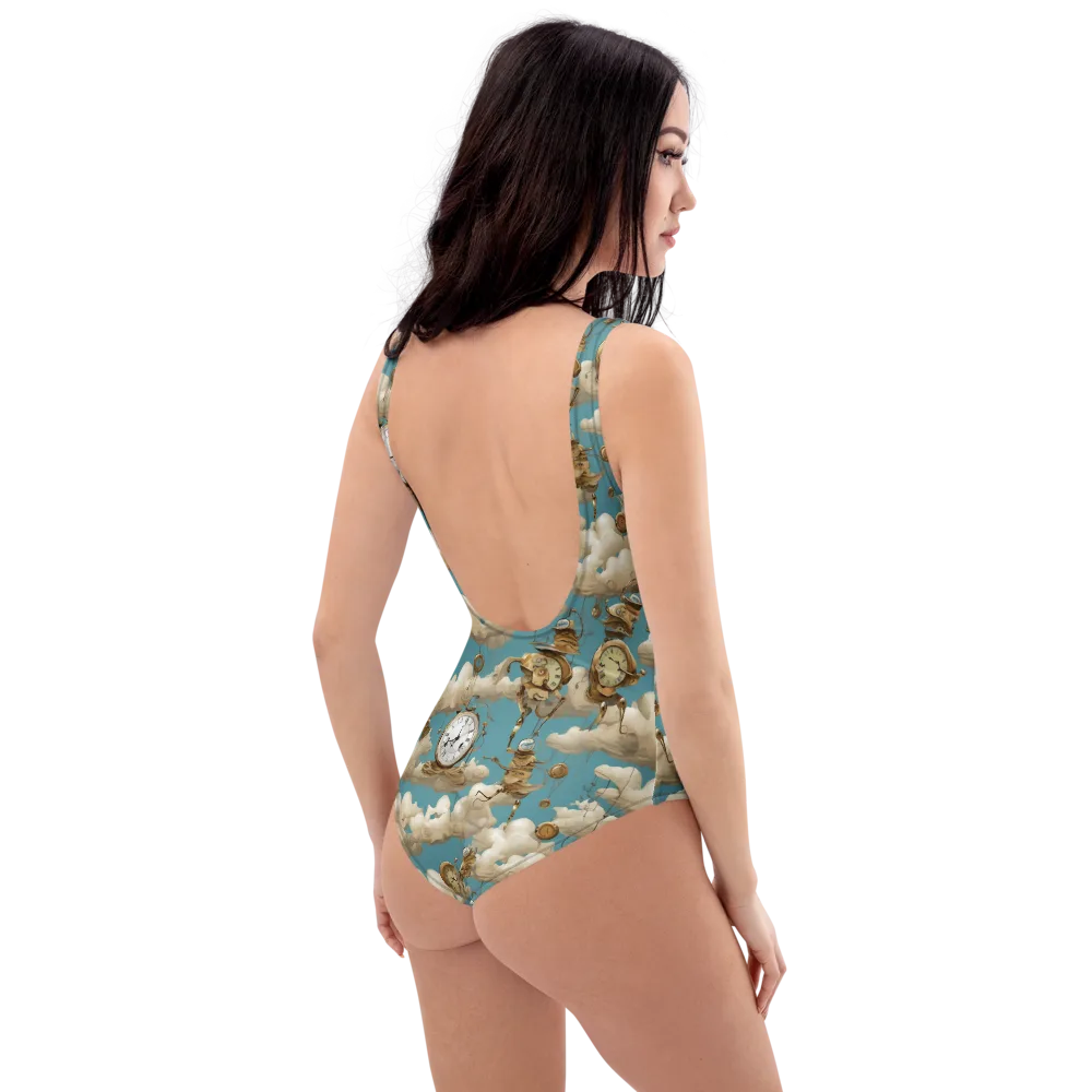 Cloudwork Clockwork on One-Piece Swimsuit — Right Back