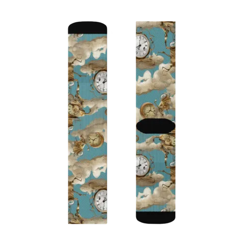 Cloudwork Clockwork on a Socks
