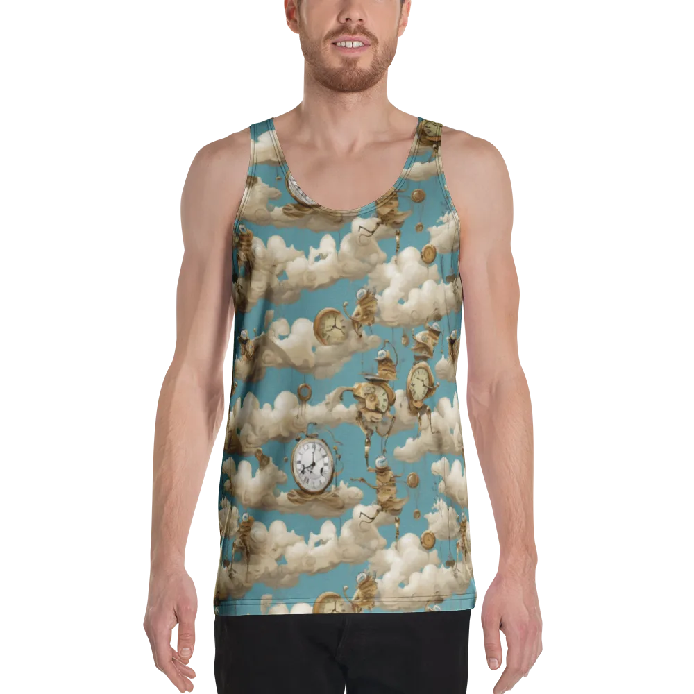 Cloudwork Clockwork on Men's Tank Top — Front
