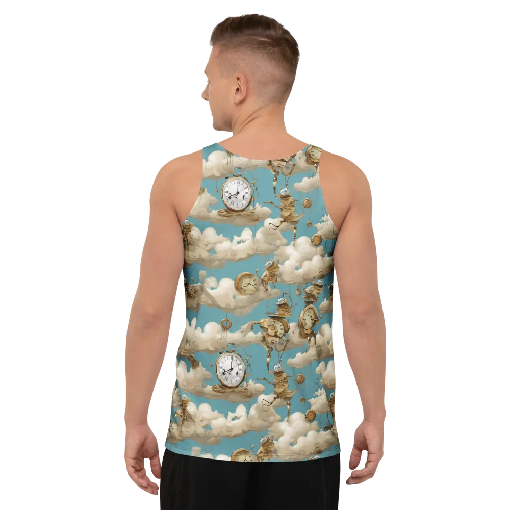 Cloudwork Clockwork on Men's Tank Top — Back