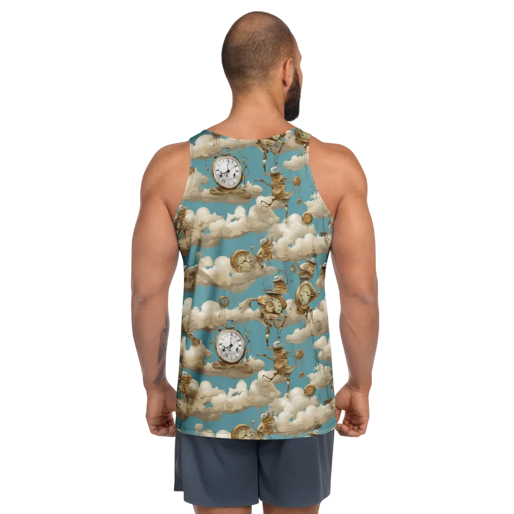 Cloudwork Clockwork on Men's Tank Top — Back