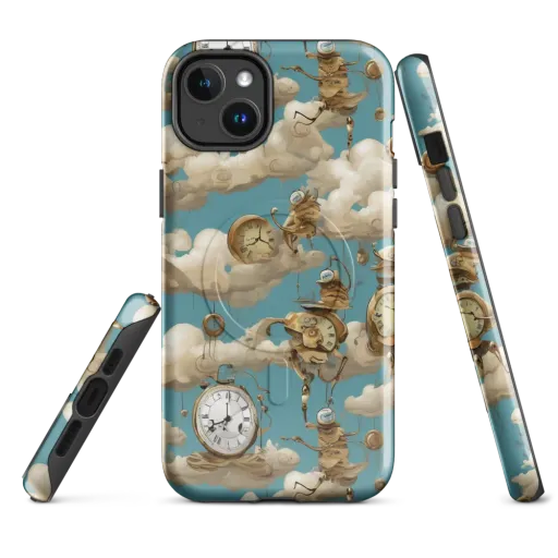 Cloudwork Clockwork on a MagSafe Tough Case for iPhone®