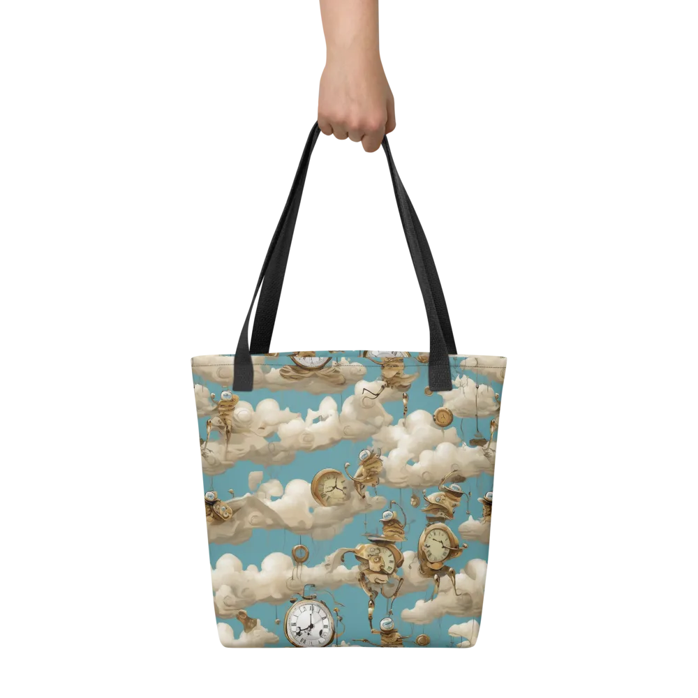 Cloudwork Clockwork on Tote Bag — Front
