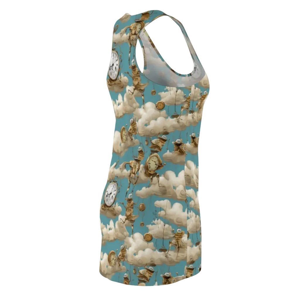 Cloudwork Clockwork on Racerback Dress — Back Side