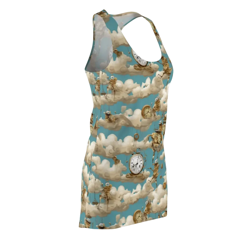 Cloudwork Clockwork on Racerback Dress — Front Side