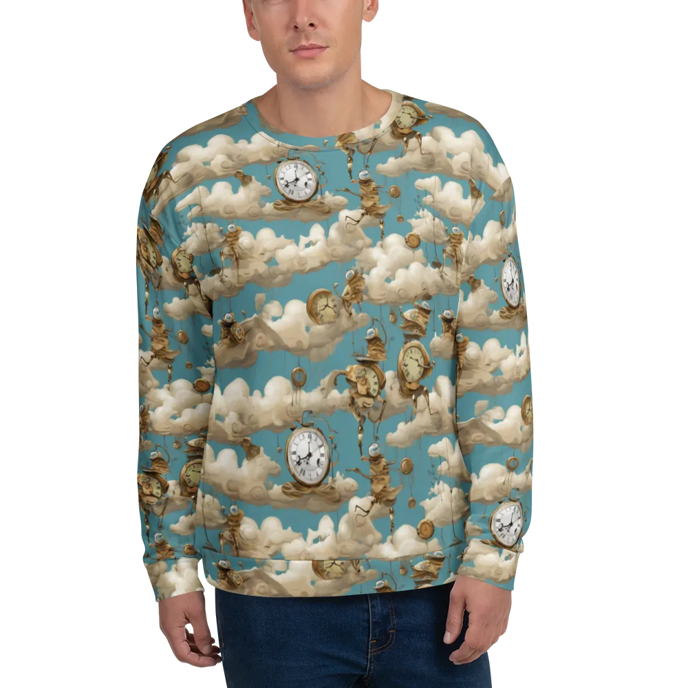 Cloudwork Clockwork on Sweatshirt — Front