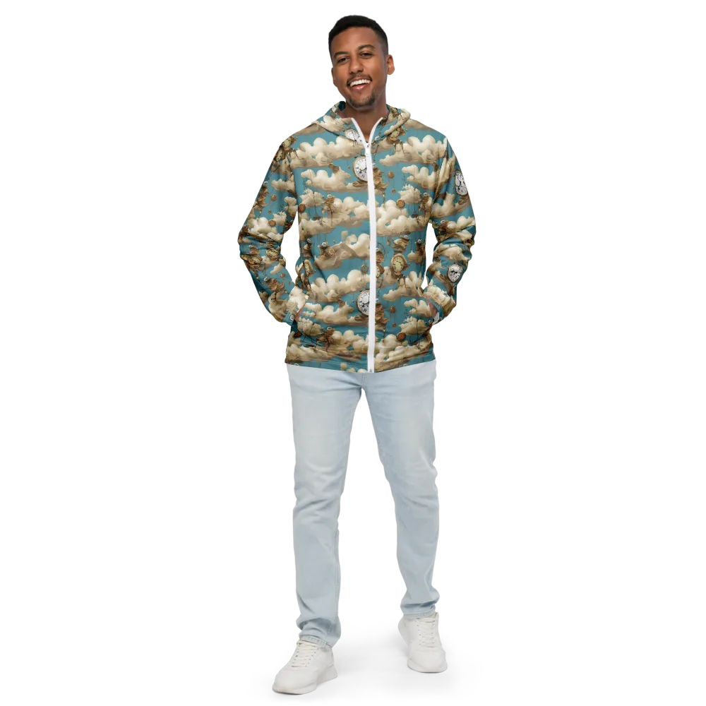Cloudwork Clockwork on Men's Windbreaker — Front