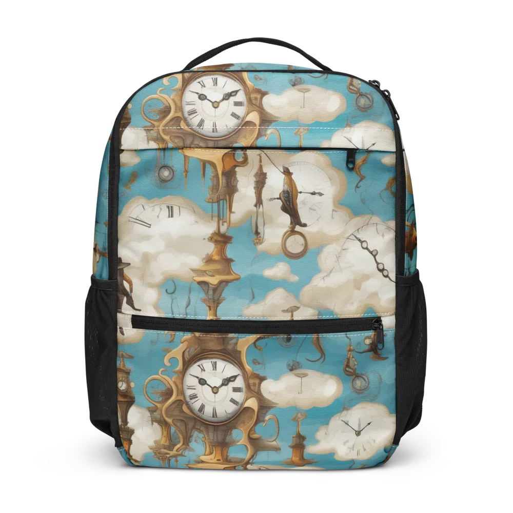 Clockwork Cloudscape on Utility Backpack — Front