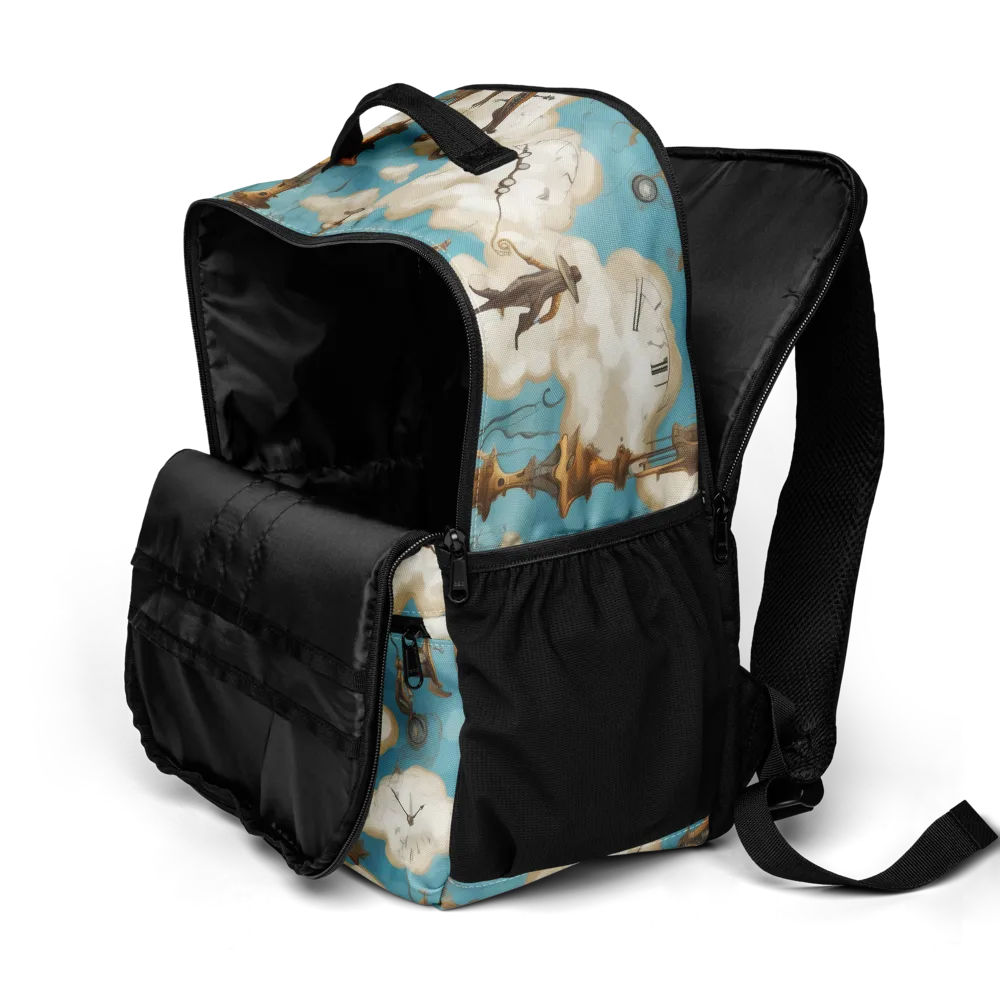 Clockwork Cloudscape on Utility Backpack — Product details 2