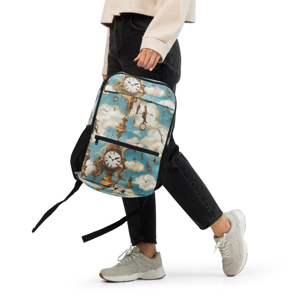 Clockwork Cloudscape on Utility Backpack — Front