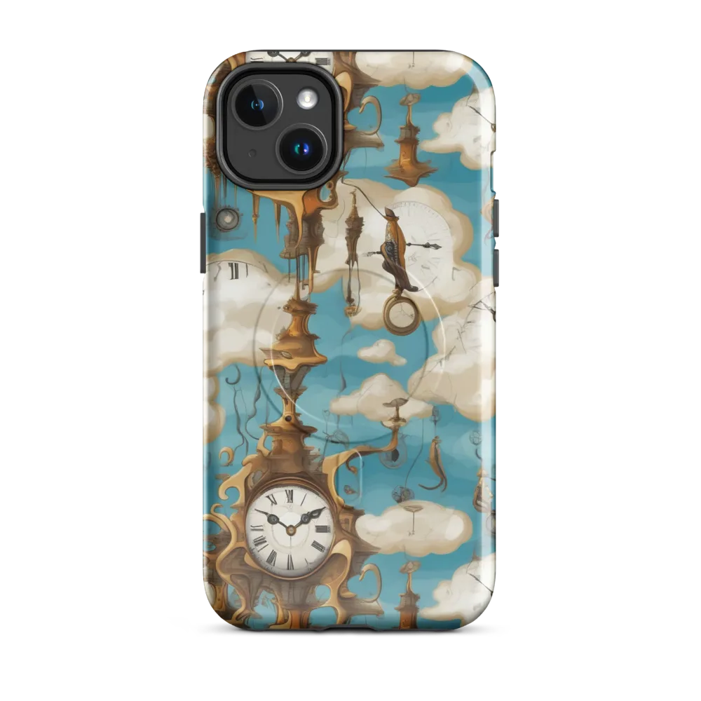 Clockwork Cloudscape on MagSafe Tough Case for iPhone® — Front
