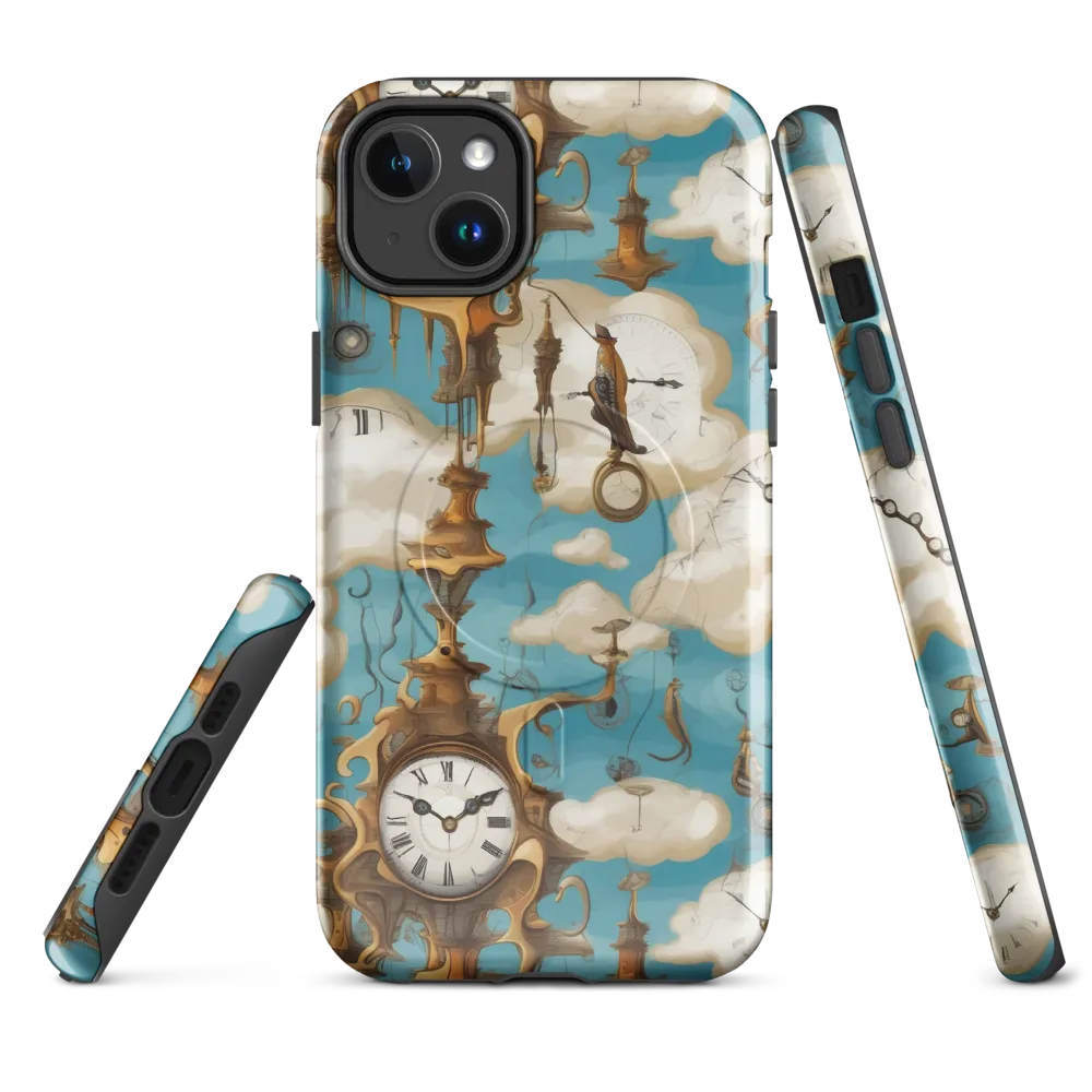 Clockwork Cloudscape on MagSafe Tough Case for iPhone® — Front