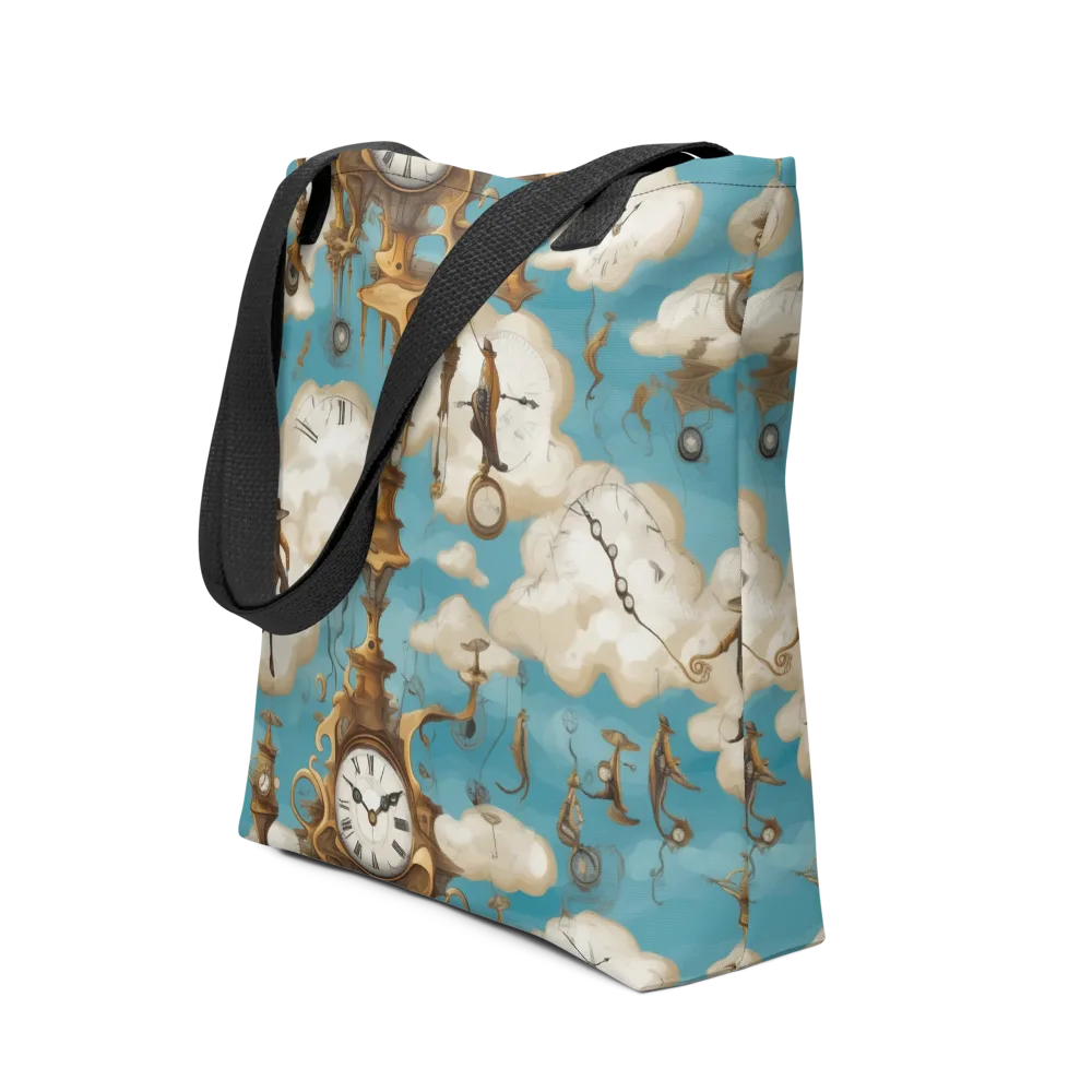 Clockwork Cloudscape on Tote Bag — Front