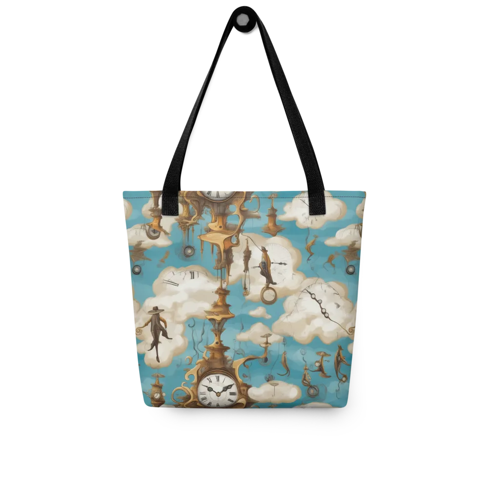 Clockwork Cloudscape on Tote Bag — Front