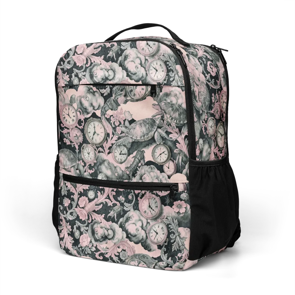 Tortoise Temporale on Utility Backpack — Left Front