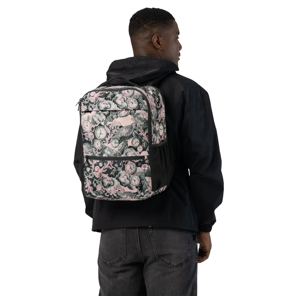 Tortoise Temporale on Utility Backpack — Back