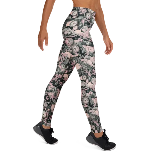 Tortoise Temporale on a Yoga Leggings