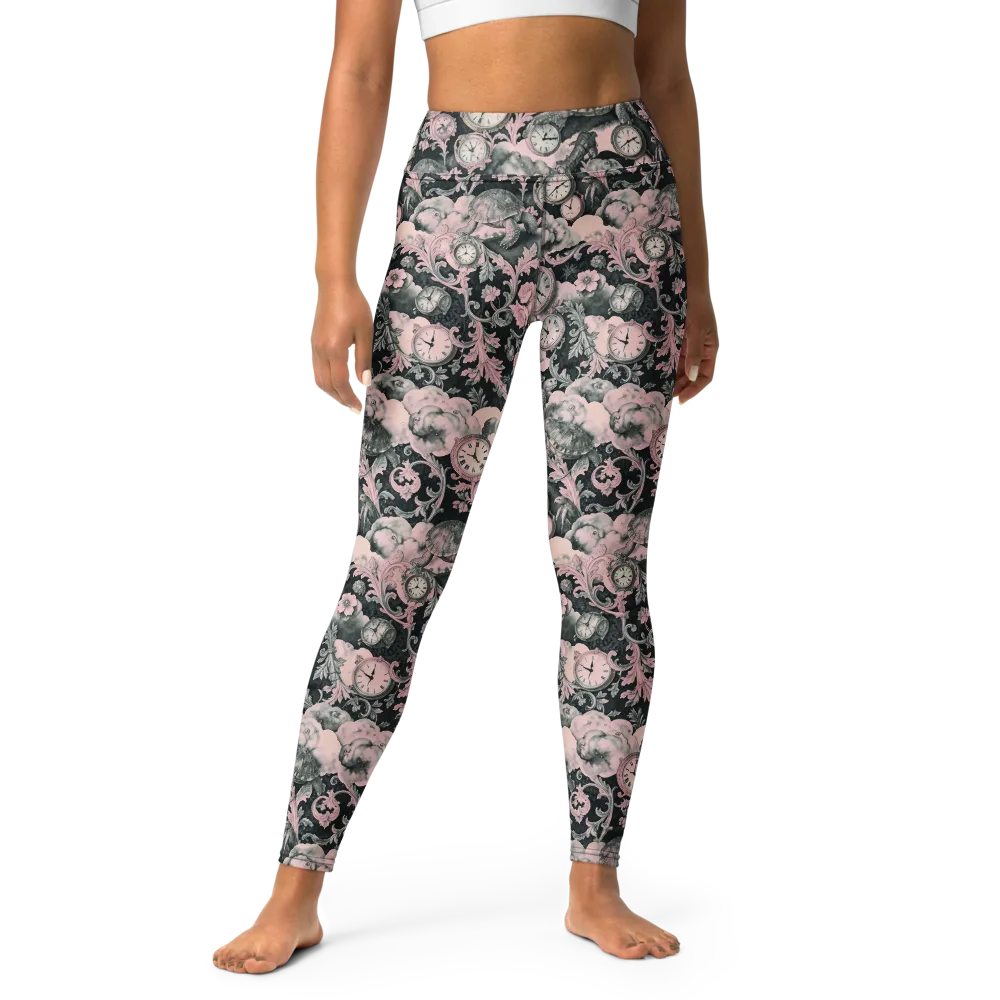 Tortoise Temporale on Yoga Leggings — Front