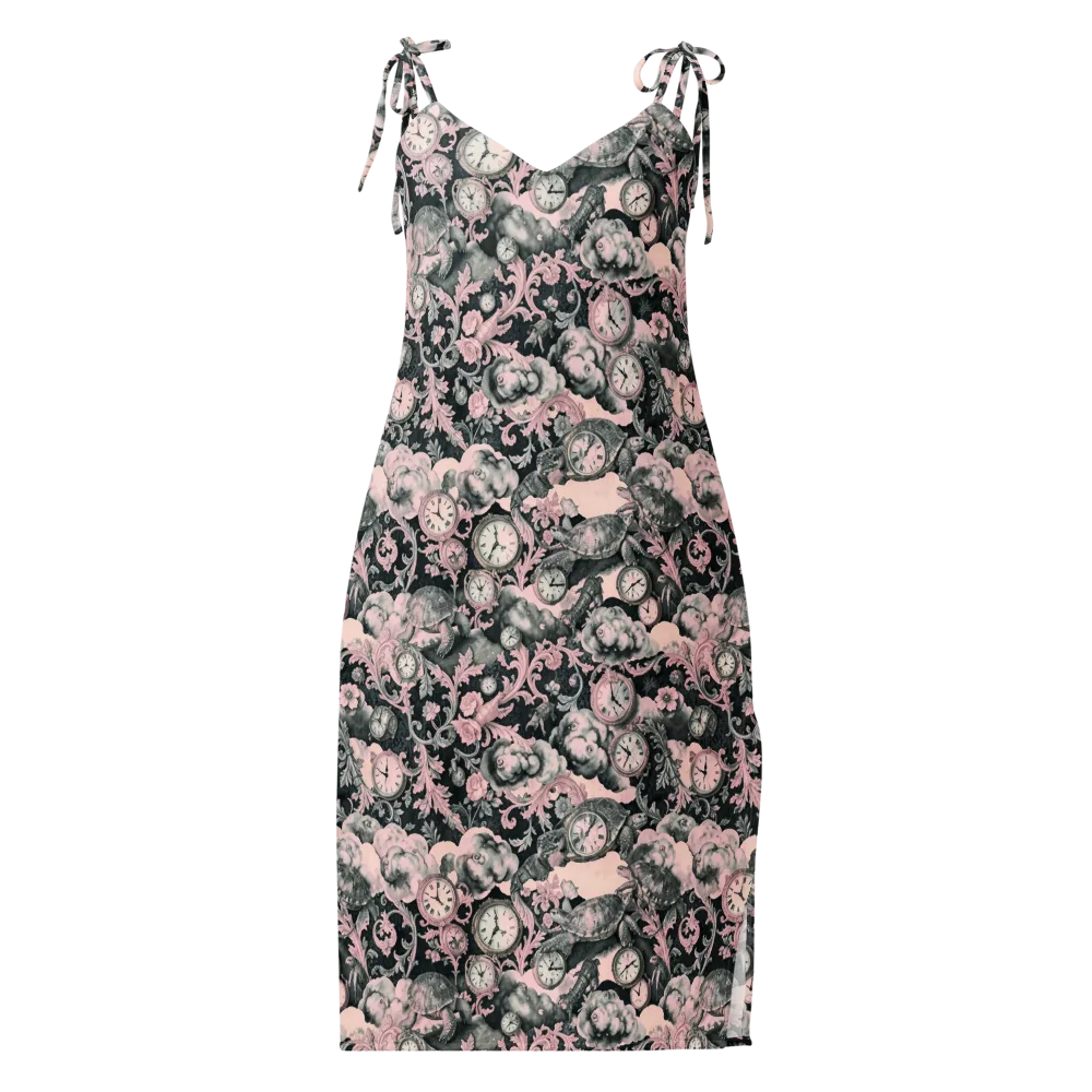 Tortoise Temporale on Slip Dress — Front