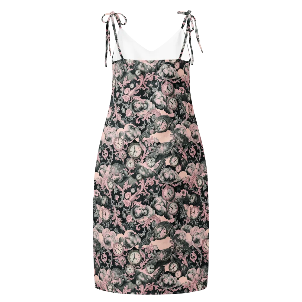 Tortoise Temporale on Slip Dress — Back