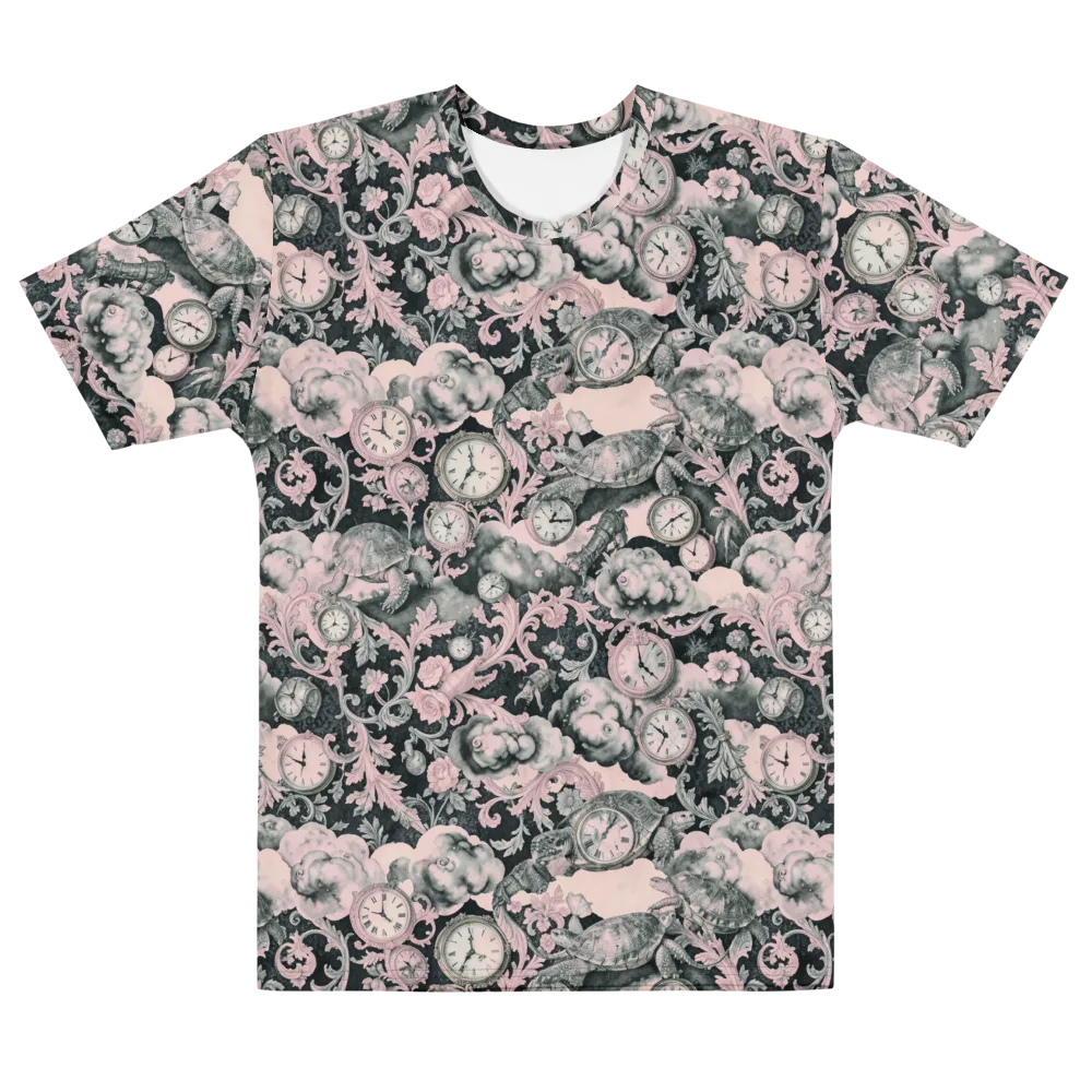Tortoise Temporale on Men's Cotton Crew Neck T-Shirt — Front