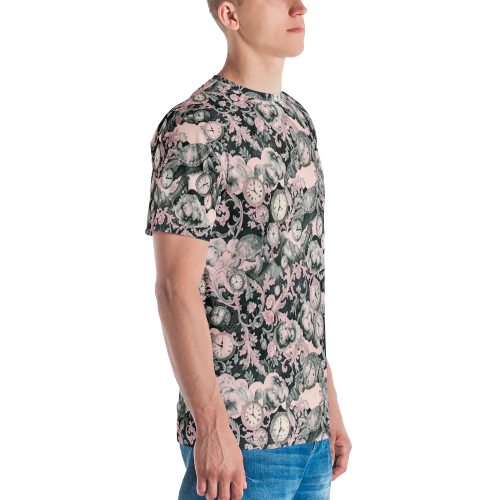 Tortoise Temporale on Men's Crew Neck T-Shirt — Right