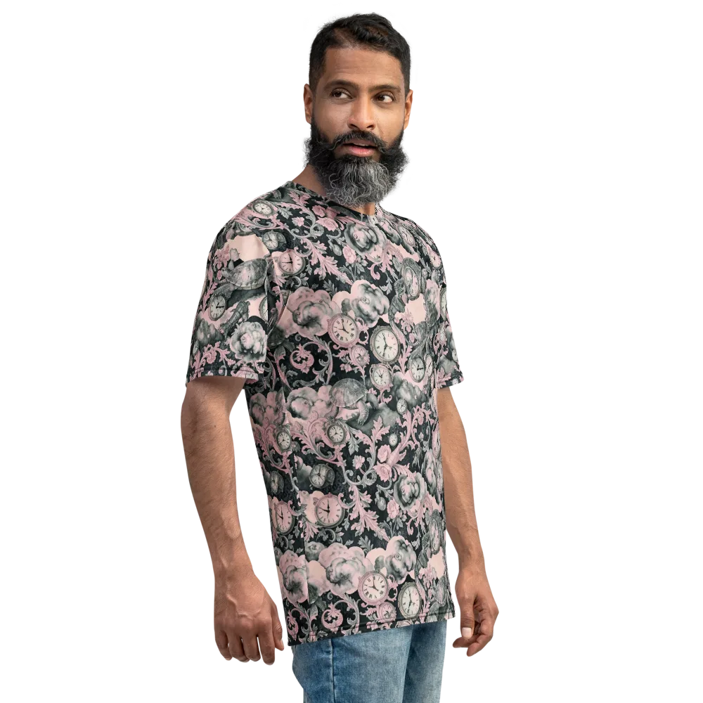 Tortoise Temporale on Men's Crew Neck T-Shirt — Right