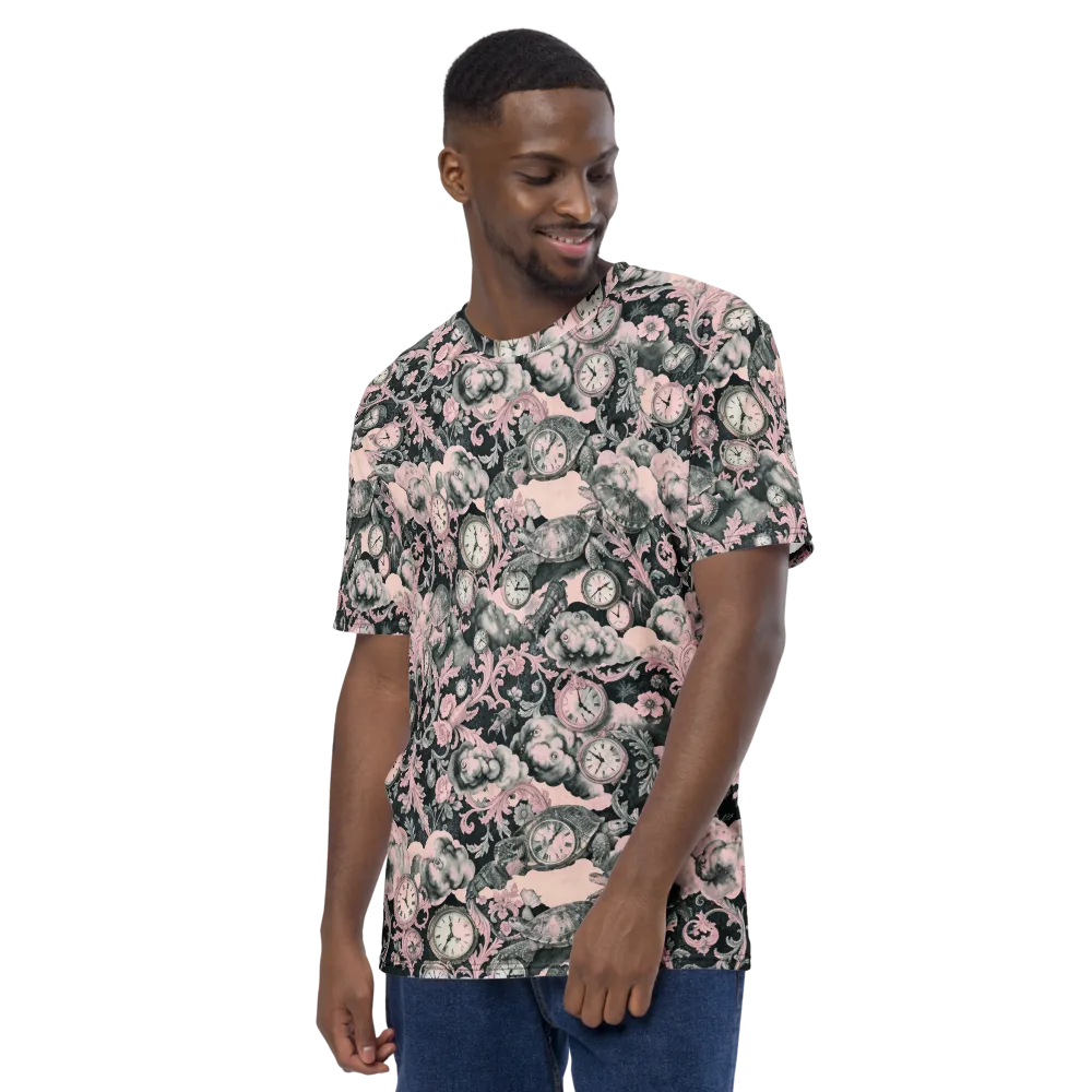 Tortoise Temporale on Men's Crew Neck T-Shirt — Left