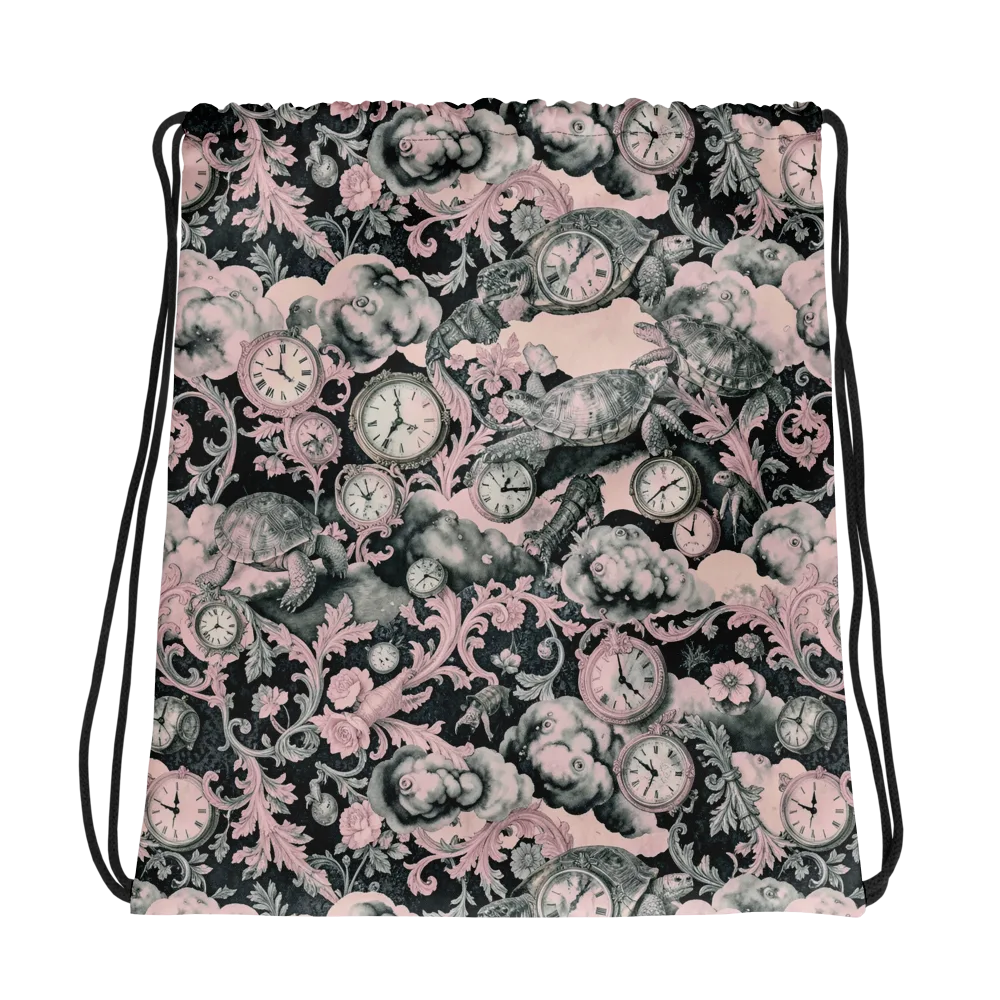 Tortoise Temporale on Drawstring Bag — Photo