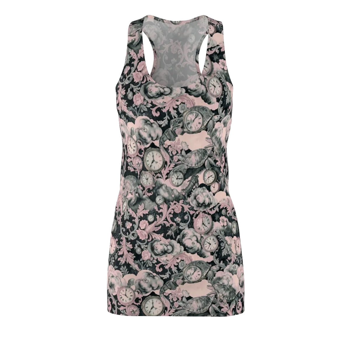Tortoise Temporale on Racerback Dress — Front