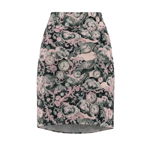 Tortoise Temporale on a Pencil Skirt