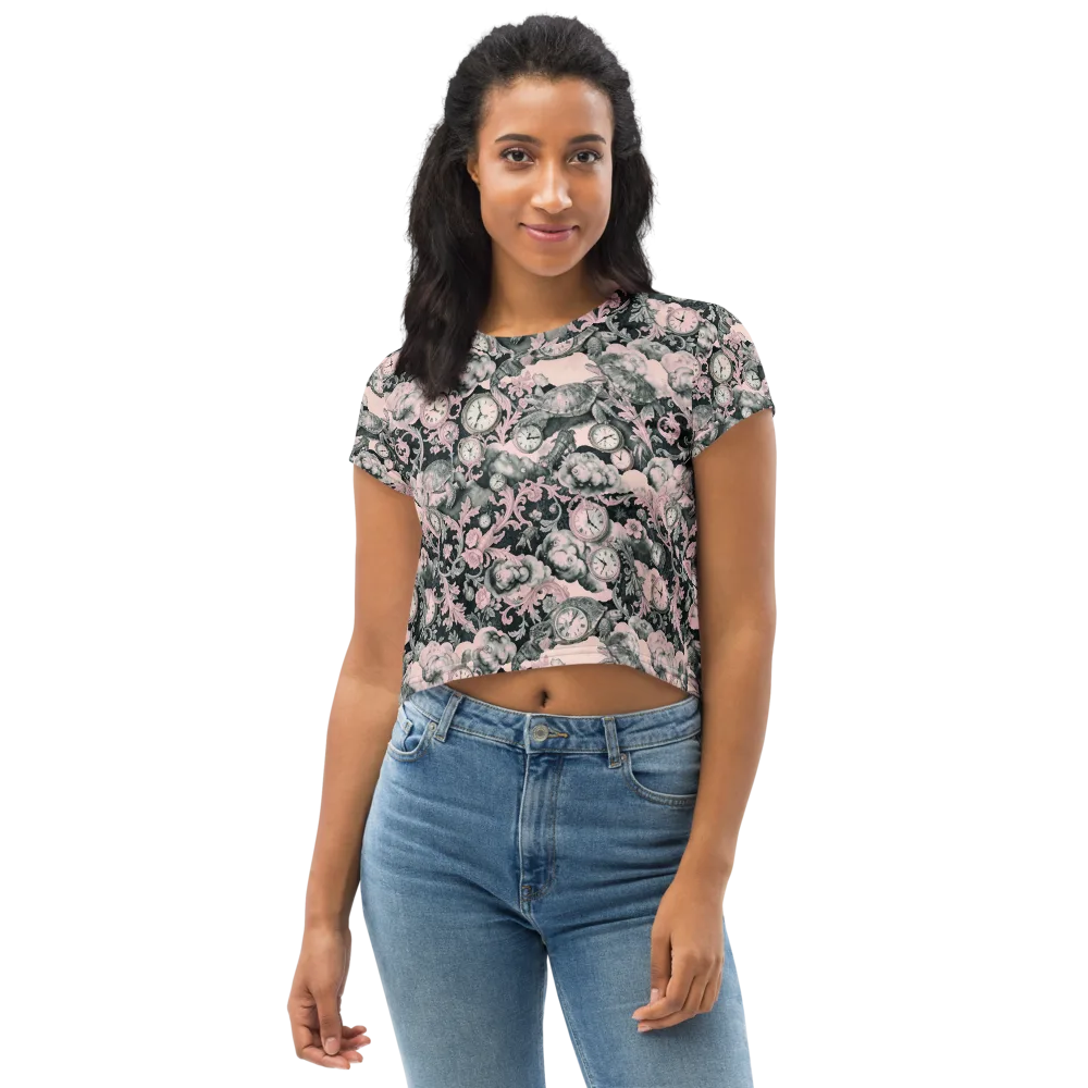 Tortoise Temporale on Crop Tee — Front